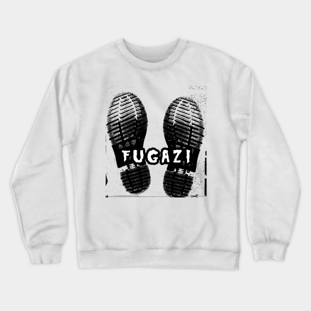 fugazi classic boot Crewneck Sweatshirt by angga108